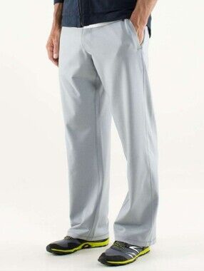 Lululemon Kung Fu Pants Silver Slate Large